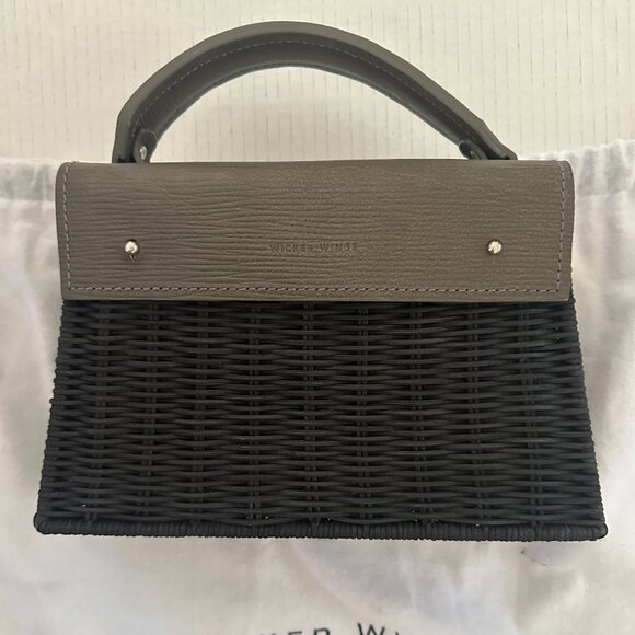 Wicker Wings Tixing Wicker Sachel - Picture 3 of 5